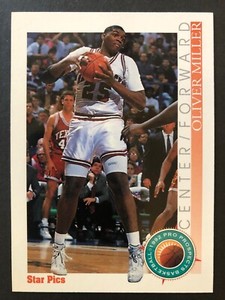 1992 Star Pics NBA Basketball Oliver Miller