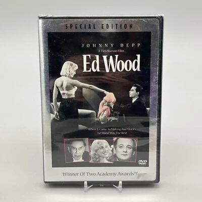 Ed Wood: Special Edition (DVD, 1994) Johnny Depp Tim Burton Film - Image 1 of 2
