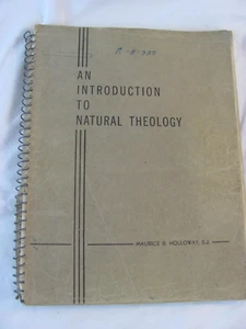 An Introduction to Natural Theology - 1957 Experimental Edition ~ INTERESTING - Picture 1 of 17