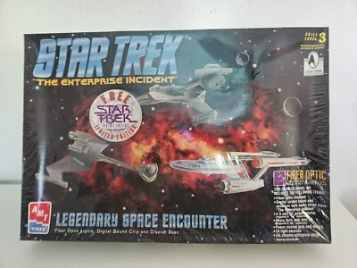 STAR TREK THE ENTERPRISE INCIDENT  1/650 MODEL KIT AMT/ERTL 1996  SEALED  - Image 1 of 4