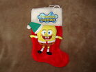 Spongebob Squarepants 2005 Christmas Stocking  Plush 15" long
