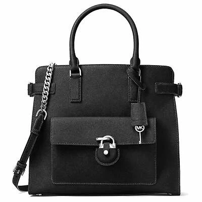 NUEVO CON ETIQUETAS Michael Kors EMMA BOLSO GRANDE DE CUERO SAFFIANO 30H6SENT3L PRECIO DE VENTA SUGERIDO POR EL FABRICANTE $448 Foto 1 de 4