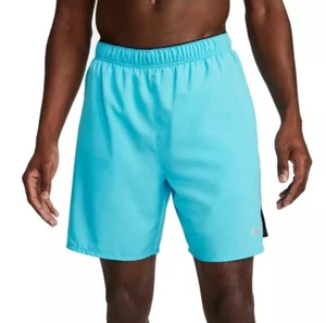 Pantalones Cortos de Correr Nike Para Hombre 7" Azul Báltico Challenger 2 en 1 (DV9357-416) Talla Pequeña - Imagen 1 de 10
