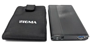 Sigma 6,4cm (2,5") externes Festplattengehäuse HDD SSD SATA USB 3.0 Alu schwarz - Bild 1 von 1