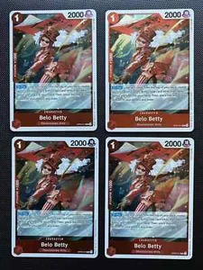 One Piece TCG Belo Betty Awakening of the New Era OP05-015 Playset (x4) NM Eng - Picture 1 of 1