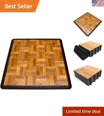 Interlocking Dance Tiles - 3' x 3' Lightweight Kit - Made in the USA, Waterproof - Image 1 of 4
