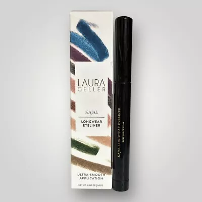 Laura Geller Kajal Longwear Liner Deep Black Kohl Full Size 0.049 Oz NEW IN BOX - Image 1 of 3