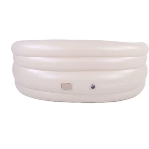 Double Inflatable Couch Foldable Portable Auto Inflation Flocking Blow Up Sofa - Picture 1 of 12