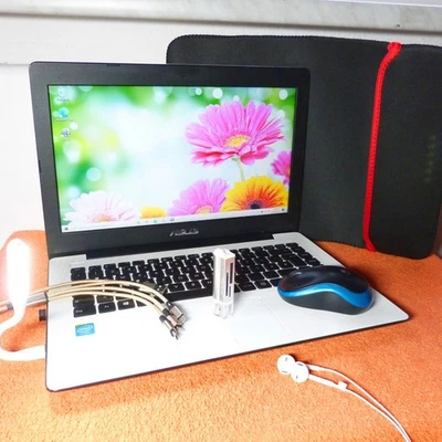 XXL SET Business Asus R413 VivoBook 14 pollici l 500 GB Windows 10 PRO HDMI USB3 - Immagine 1 di 4