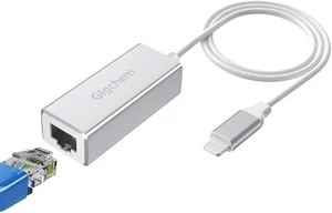 Adattatore Ethernet Compatibile con Lightning iOS 15,RJ45 Ethernet LAN Rete A... - Foto 1 di 8