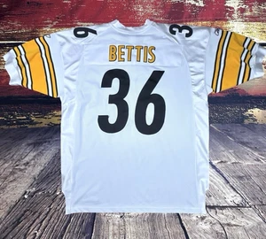 Authentic Reebok Pittsburgh Steelers Trikot Gr. 54 2XL Jerome Bettis Stitched #36 - Bild 1 von 13