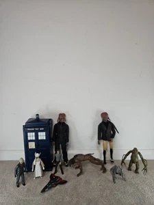 Dr Who Daley Sec Hybrid, Old Figure Bundle Tardis - Foto 1 di 19