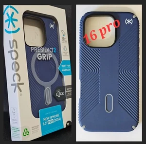 Speck Presidio2 Grip MagSafe w/ClickLock Case for iPhone 16 Pro - Photo 1 sur 3