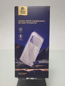 Magic John InstaGuard+ Screen Protector for iPhone 16 Pro (2pk) - Photo 1 sur 2