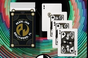 Pearl Jam Playing Cards Florida Dark Matter 2025 Eddie Vedder Gaming Sealed Pack - Picture 1 of 1