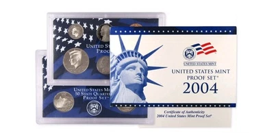 2004 S US Proof Set Original Government Packaging - Image 1 of 4