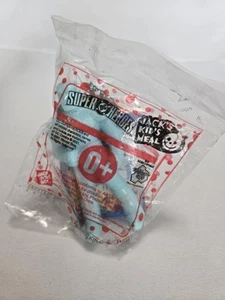 BRANDNEU! Vintage 2001 Jack-in-the-Box DC Superheroes STAHL blau Figur Spielzeug - Bild 1 von 2