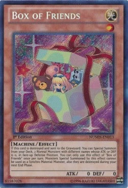 YuGiOh Box of Friends NUMH-EN013 Secret Rare Englisch Light Played 1st - Bild 1 von 2