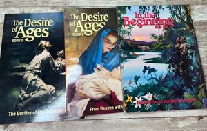 VTG Lot 3 Christian Family Heritage Books Trade PBs- Beginning, Desire of Ages - Picture 1 of 24