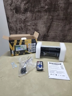 SWM D3400 MP3 Car Player Radio Bluetooth Type-C Charging Phone Holder - Image 1 of 4