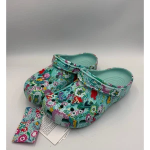 NWT Vera Bradley Little Mermaid Classic Clog Croc Charms J5 - Picture 1 of 6