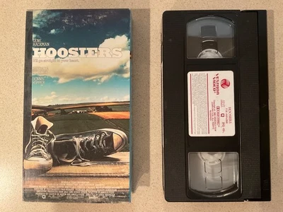 Hoosiers (VHS, 1988, Vestron) Gene Hackman, Barbara Hershey, Dennis Hopper - Image 1 of 3