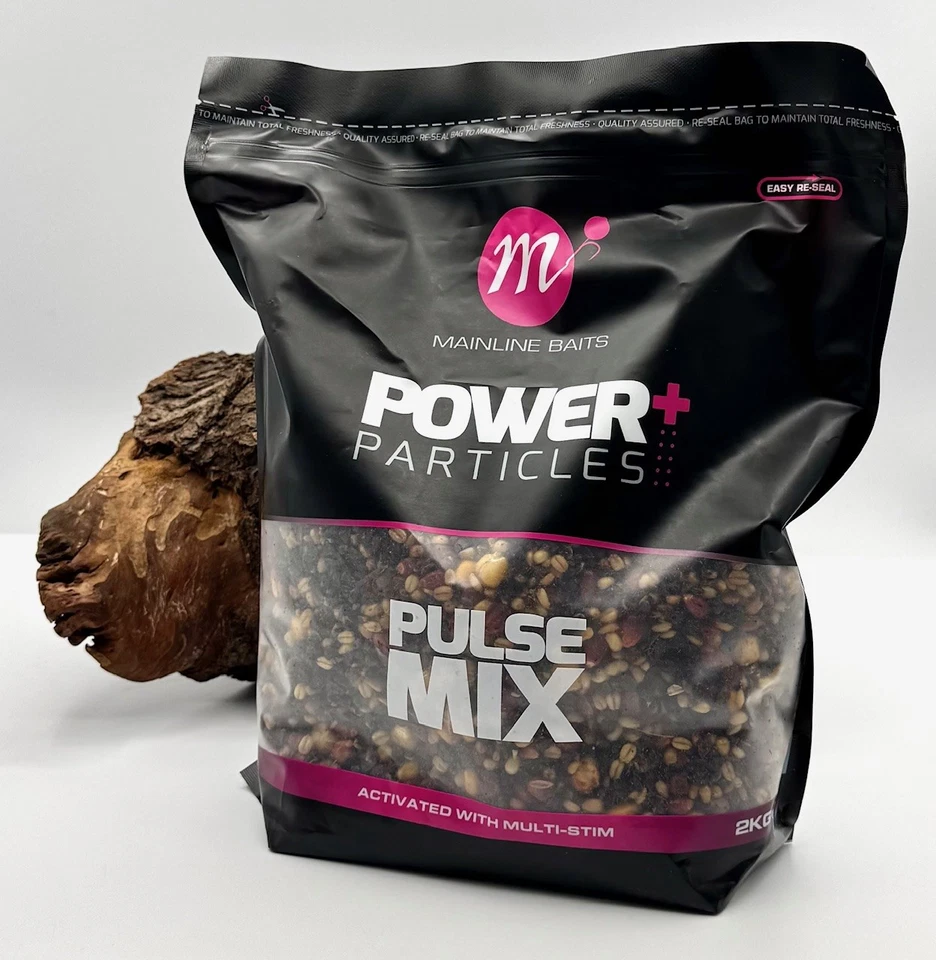 Mainline Power+ Pulse Mix 2kg Partikel Lockfutter Hülsenfrüchte Samen Futter DA - Bild 1 von 2