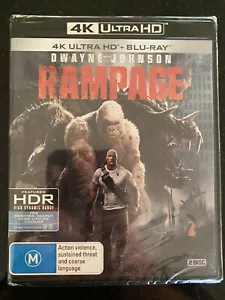 RAMPAGE****4K ULTRA HD BLU-RAY****REGION FREE****NEW & SEALED - Bild 1 von 2