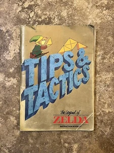 Manual de instrucciones de The Legend Of Zelda Tips & Tactics originales de colección - Imagen 1 de 9