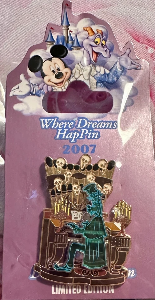 РЕДКАЯ оригинальная карта Disney Where Dreams HapPin Goofy Haunted Mansion Ghost 1000 шт. - Изображение 1 из 1