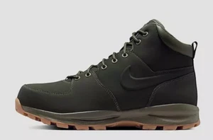 NEU Nike Manoa Leder Stiefel Mammutbaum Cargo Oliv Khaki 454350-300 Herren Gr. 7,5-13 - Bild 1 von 6