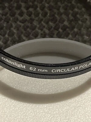 Cokinlight 62mm Circular Pola Polarizing Lens Filter 62 mm By Cokin #008 - Image 1 of 4