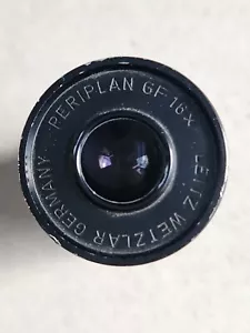 LEITZ WETZLAR GF 16x OCULAR PERIPLAN - Imagen 1 de 4