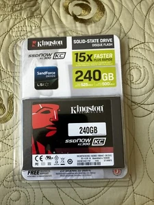 Kingston SSDNow KC300 240GB SSD 2.5" SKC300TS37A/240G Solid State Drive - Afbeelding 1 van 3