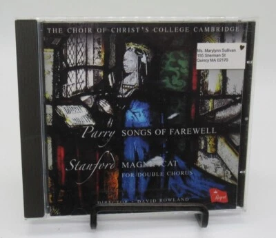 STANFORD & PARRY: SONGS OF FAREWELL, MAGNIFICAT FOR 8 CHORUS MUSIC CD, SIMON J. — 第 1/2 张图片