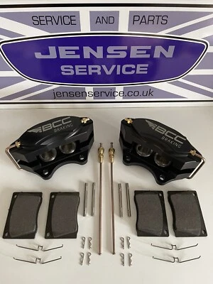 JENSEN INTERCEPTOR LATE MK1 All MK2, FF - KIT DE ATUALIZAÇÃO DE PINÇA DE FREIO 4 POTES - Imagem 1 de 4