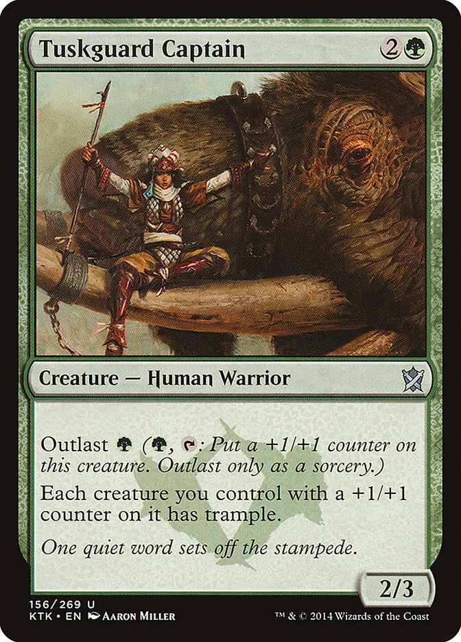 Tuskguard Captain [Khans of Tarkir] Magic MTG - Image 1 of 1