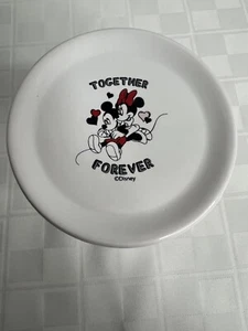 NEW Disney Ceramic Cupcake Stand "Together Forever" 2023 Mickey Minnie Box V - Picture 1 of 3