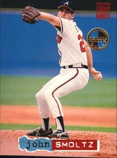 1994 (BRAVES) Stadium Club Members Only Parallel #405 John Smoltz /5000