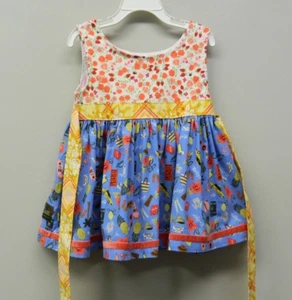 Matilda Jane Platinum Shasta Top Bon Voyuge Travel Theme size 4 - Picture 1 of 7