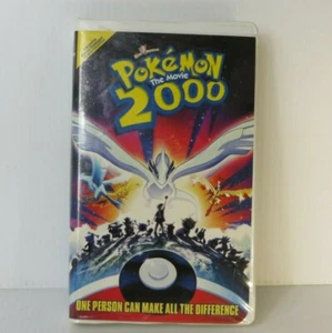 Pokemon the Movie 2000 VHS Clamshell Case Tape - Picture 1 of 6