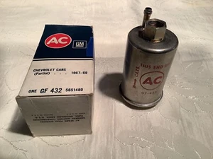 AC Delco GF 432 Fuel Filter Original NOS i Corvette Chevelle, Camaro, Pontiac - Picture 1 of 6