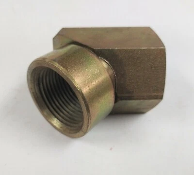 1" FNPT TO 1" FNPT STEEL 45° ELBOW FITTINGS (LOT OF 3) 5505-16-16 - Image 1 of 4