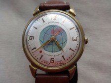 Vintage Original Poljot Sputnik1st MWF Manual wind. USSR/Soviet Watch