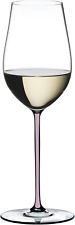 Fatto a Mano Riesling Glass, 1 Count (Pack of 1), Pink