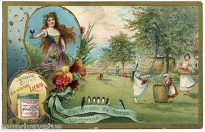 CHROM. LIEBIG. EVOLUTION DU TEMPS. DER HERBST. EVOLUTION OF TIME. HERBST - Bild 1 von 2