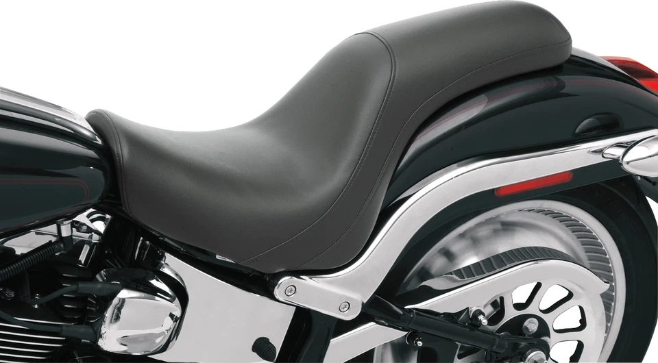 Asiento perfilador Saddlemen - negro - liso - Harley Softail Deuce FXSTD 00-07 Foto 1 de 1