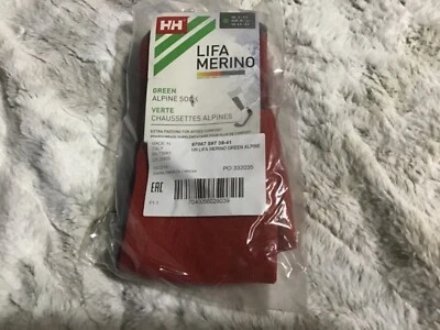 Calcetines para hombre Helly Hansen Lifa Merino verde alpino 6,5-8,5 Foto 1 de 4