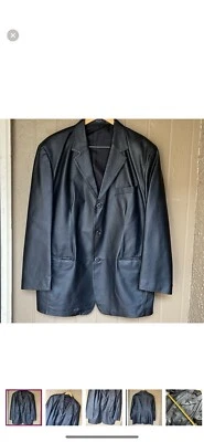 Chaqueta de cuero para hombre J.Ferrar talla L Foto 1 de 4