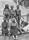 Andaman Islands. Mourning; Body Painted Yellow Ochre Olive-Green Clay 1900